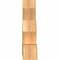Ekena Millwork Saratoga Timber Gable Bracket, Western Red Cedar, 36"W x 24"H x 5 1/2"D x 5 1/2"F, 16/12 Pitch GBW036X24X0606SAR00SWR - alternate 5